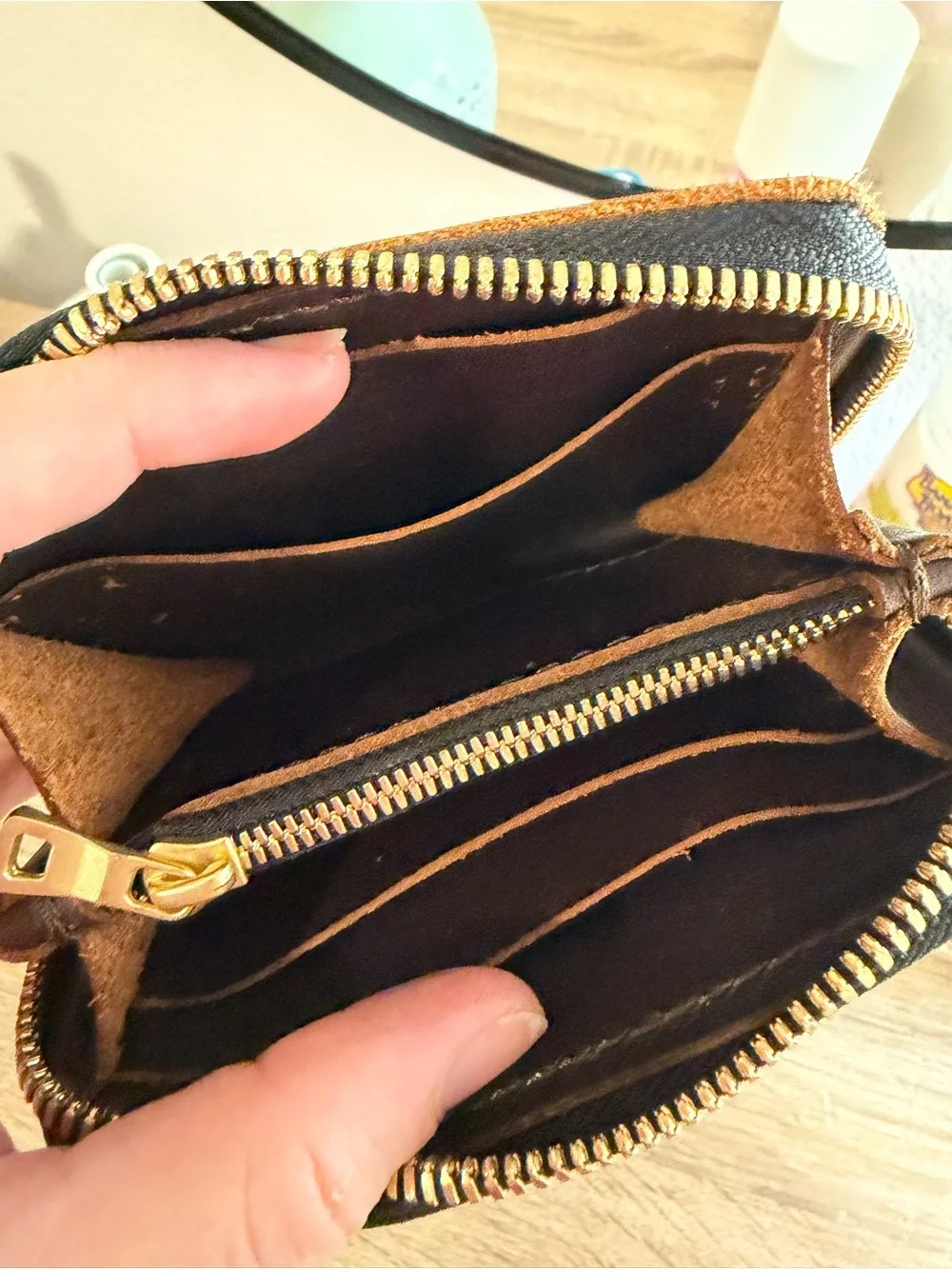 Portland Leather Goods Dark Brown Leather Wallet